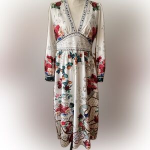 BURRYCO long sleeve flower dress